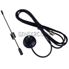 5dbi 433MHz Antenna SMA Male Plug GSM 9.84ft Cable 3M Magnetic For Ham Radio-
