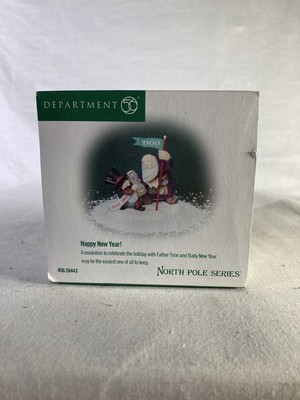 Dept 56 Happy New Year! #56443 North Pole Christmas Village