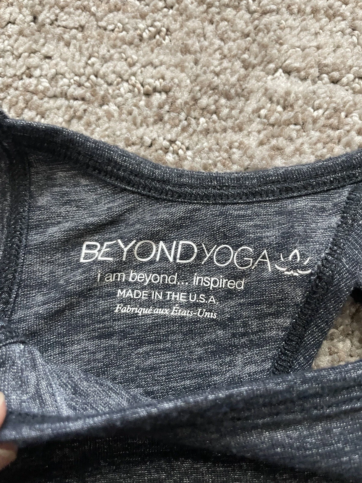 beyond-yoga double pointed keyhole soft workout flowy tank-top
