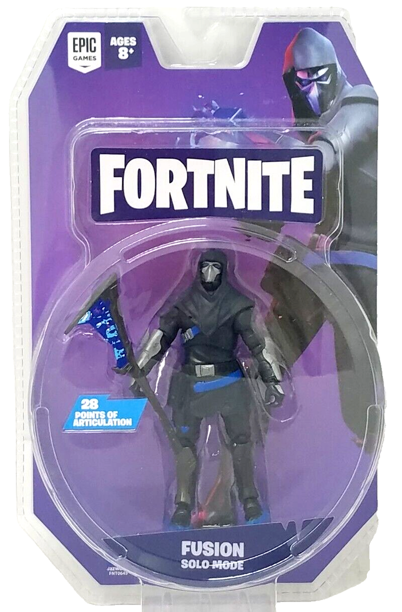 FORTNITE FUSION Solo Mode Action Figure 4” Jazwares Core Pack