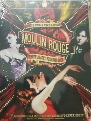 Moulin Rouge!-2 disc Special Edition-Kidman/MacGregor-Baz Luhrmann-new, sealed