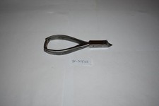 1 PC NAIL NIPPER 5.5" ANGLED CONCAVE JAWS DOUBLE SPRING STAINLESS