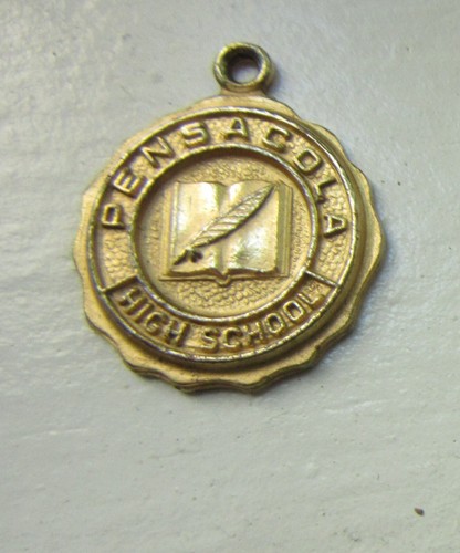 VTG PENSACOLA HIGH SCHOOL PENDANT - Picture 1 of 2