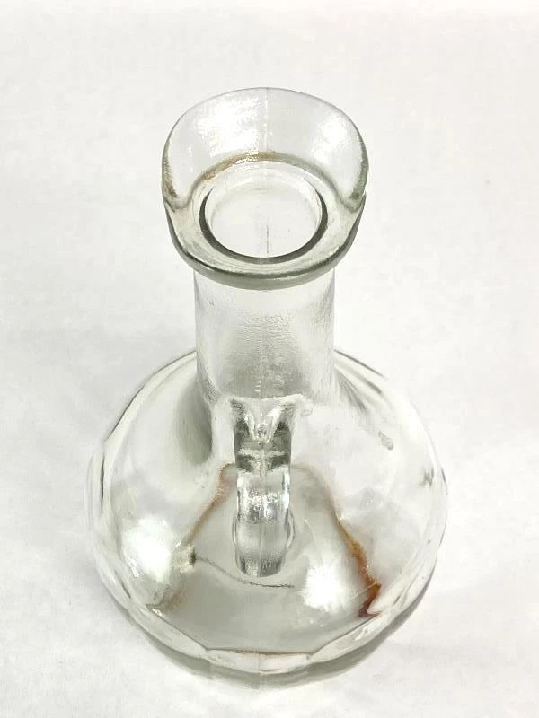 Vtg Anchor Hocking Cristal Vinagrera Decantador para Aceite/Vinegar - Usada , - Imagen 2 de 4