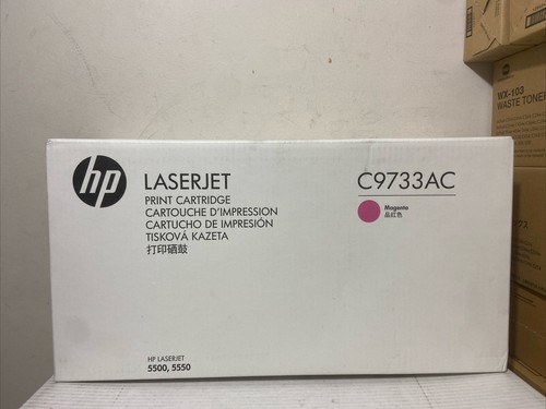 Genuine hp C9733AC (645A) Magenta Print Cartridge LaserJet 5500, 5550