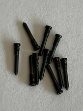 10X  iPhone 12, 12 Pro, 12 Pro Max  Pentalobe Bottom Case Screws Black