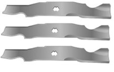 3 USA MADE BLADES LAWN MOWER BLADES 50" RZT50 742-04053 954-04053 942-04053C
