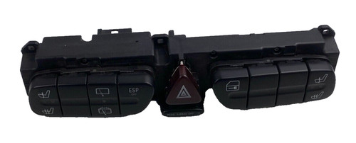 Mercedes Benz C Klasse W203 Schalter für Hazard, Sitzheizung, Fenster 2038219679