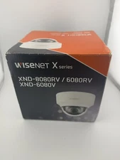 Hanwha Techwin XND-6080RV Wisenet 2MP Network Dome Camera w/Night Vision NEW