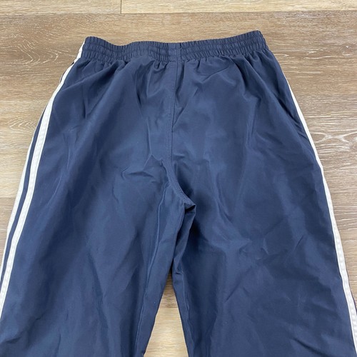 ADIDAS Stretch Waist Blue Activewear Track Pants Boy's Size Medium - Picture 6 of 11