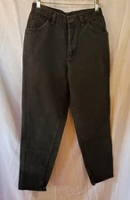 VINTAGE Y2K GITANO Black Denim Womans Jeans Size 12 Average