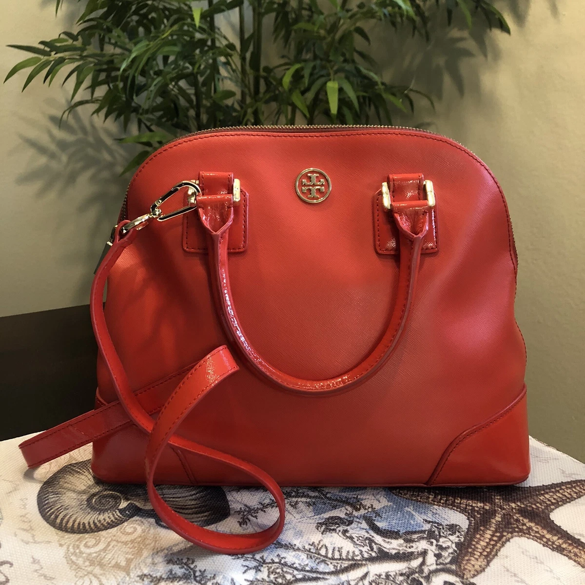 tory burch robinson dome satchel