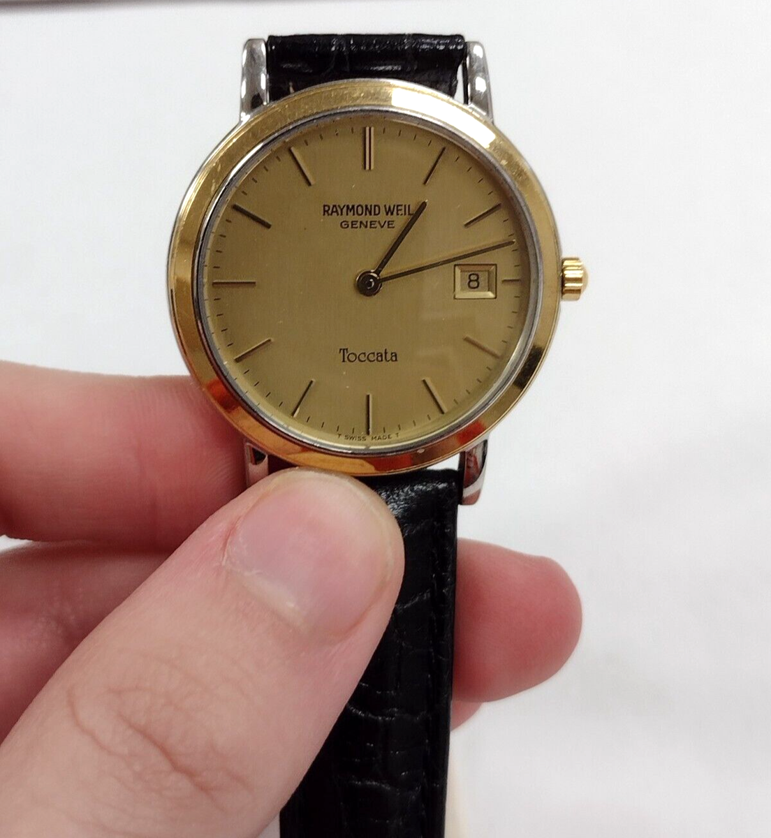 Rare Genuine Raymond Weil Geneve Toccata Watch 34.5 mm 3 ATM | eBay