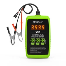 Universal 12V Car Fuel Injector Tester Cleaner Adapter DIY Cleaning Tool 6 Modes