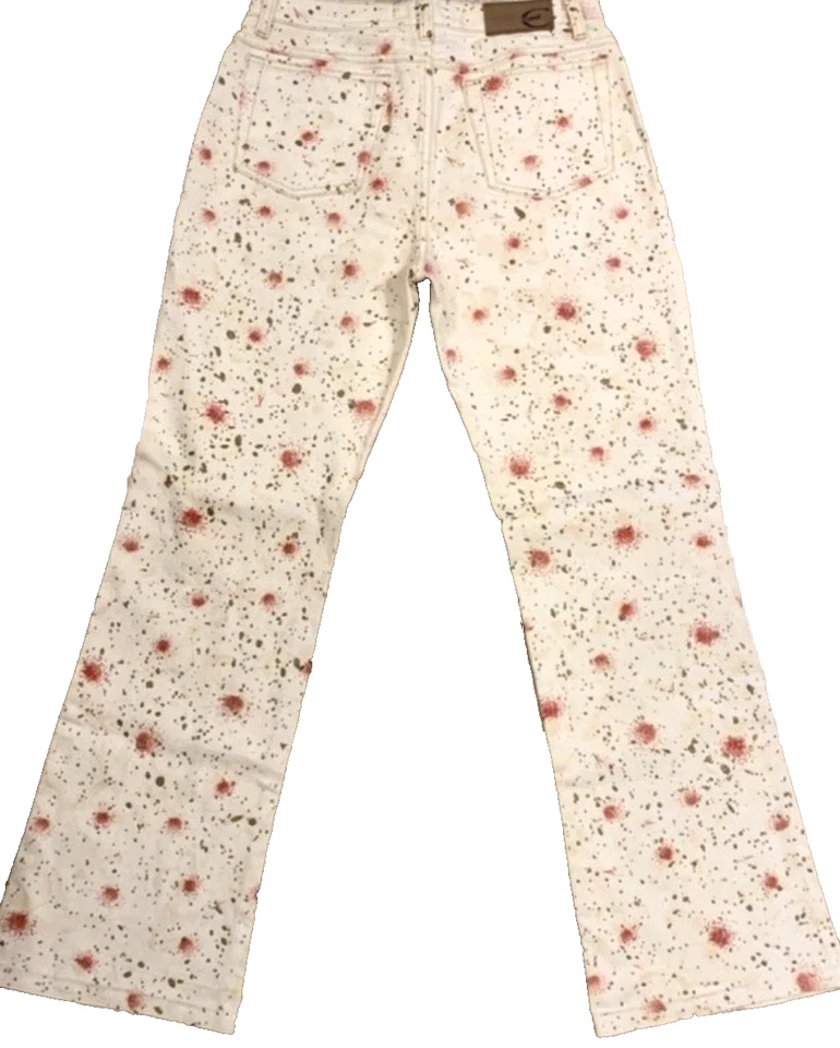 RARI Jeans JUST CAVALLI by ROBERTO CAVALLI Jeans Size 42 IT con lurex e coralli - Imagen 2 de 4