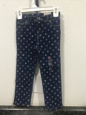 Arizona Jeans Girls Adjustable Waist Denim Size 4y 34-38Lbs NWT 8-TW-410 