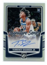 Terrence Shannon Jr 2024-25 Panini Donruss Optic SSTSJ Silver Holo Prizm Auto RC