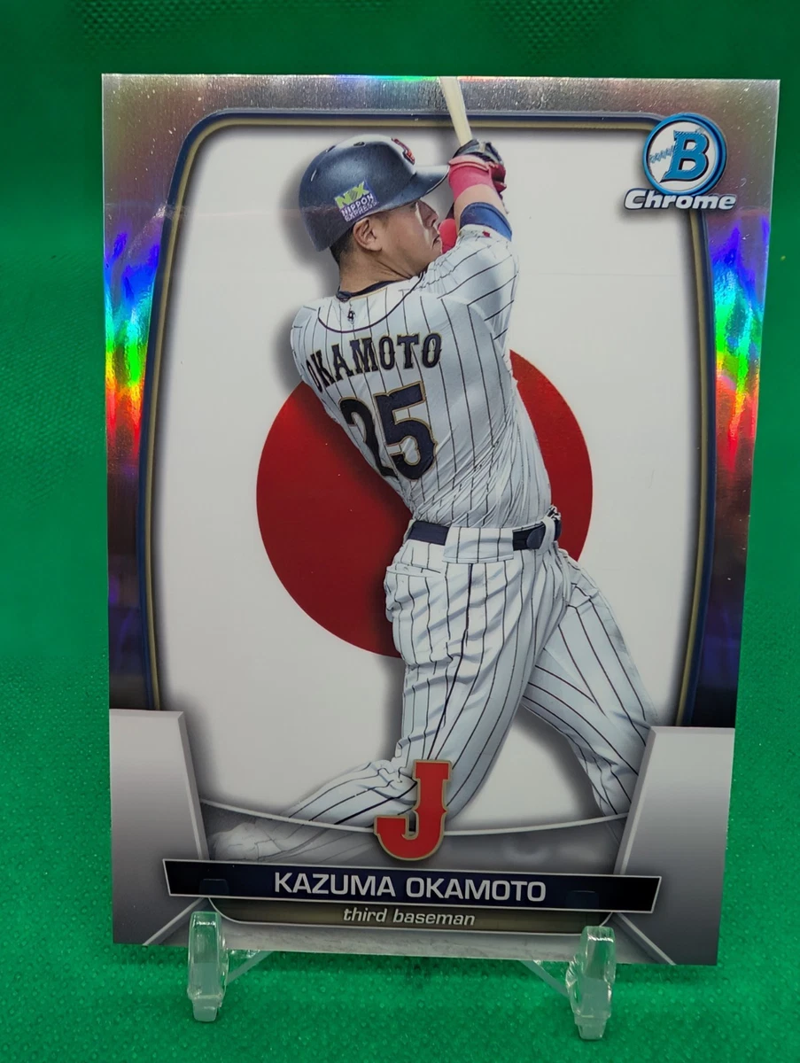 Bowman Chrome Kazuma Okamoto #WBC-54 2023 for sale | eBay