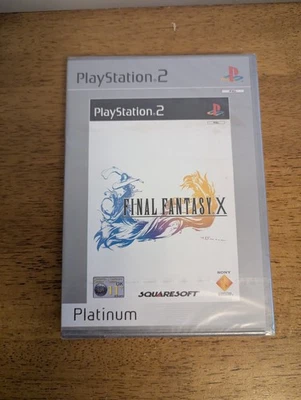 Final Fantasy X: Sony Playstation 2 PS2 Platinum Edition, Factory Sealed - Image 1 of 4