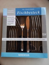 Monogram Besteck Fischbesteck 12 teilig neu Edelstahl rostfrei