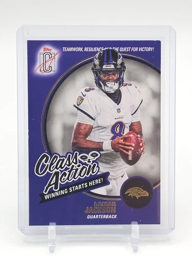 2025 Topps Signature Lamar Jackson Base (RAW)