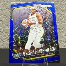 2025 Panini Prizm WNBA - Myisha Hines-Allen #20 Blue Velocity Prizm