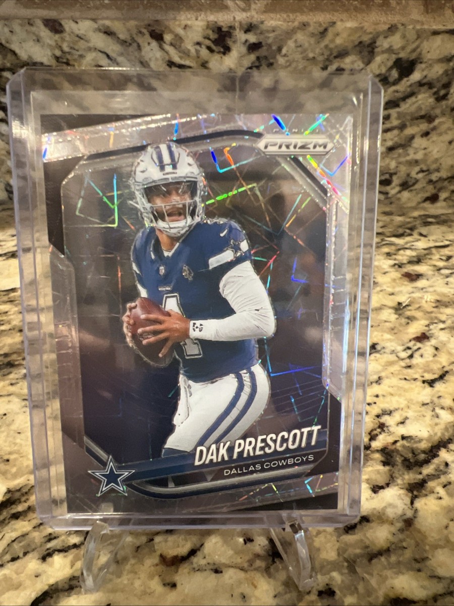 2025 Panini Prizm Football Dak Prescott Lazer Prizm #57 Dallas