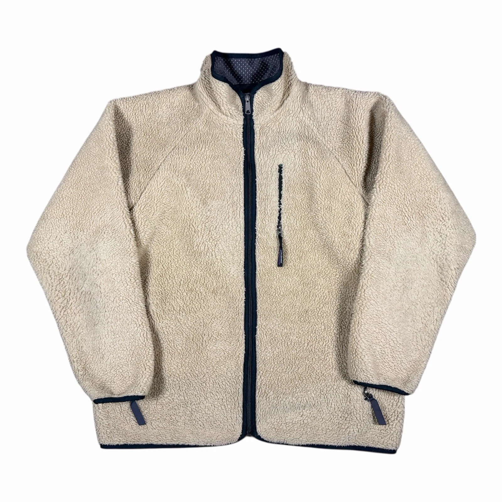 Vintage 90s Patagonia USA Retro-X Deep Pile Sherpa Fleece Jacket Mens XL Oatmeal
Opens in a new wind