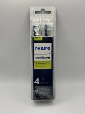Philips Sonicare HX6064/95 DiamondClean Replacement Toothbrush Heads - 4 Pieces