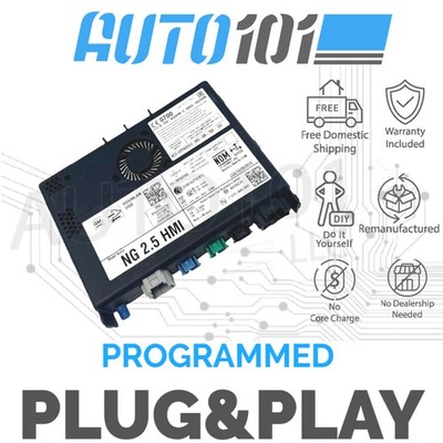 VIN Programmed 2016-2017 Cadillac CTS Human Interface Module 2.5 W-NAV 84296482
