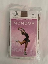 Ice Skating Tights "Over the Boot" LT Tan "Mondor" Children's Sizes NEW, OPEN