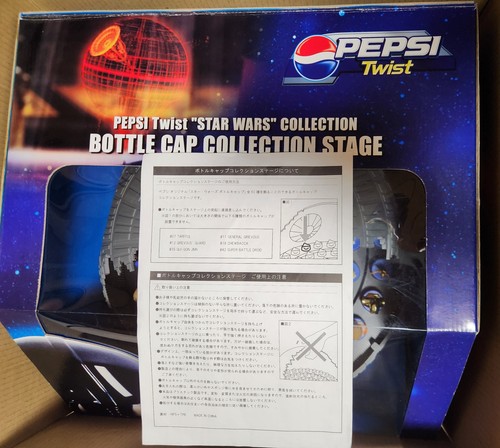 STAR WARS EPISODE III Pepsi Twist Bottle Caps FULL SET (60) + Stage w/ Slip - Picture 2 of 21