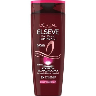 L'Oreal Paris Elseve Full Resist Arginine Shampoo for Hair Prone to Hair Loss 40
