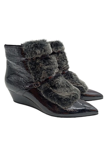GEOX Botas con cremallera Mujeres Botines Talla EU 40 negro look casual - Imagen 5 de 5