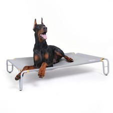 Pawaii Elevated Cooling Outdoor Dog Bed, Cooling Raised Dog Cot, Portable Ind...