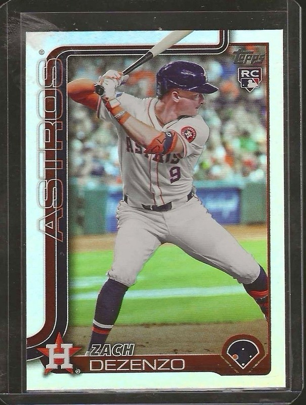 2025 Topps Series 1 - Zach Dezenzo #89 Rainbow Foilboard (RC)