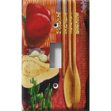 Kitchen Preparation Decorative Light Switch Plate Cover Outlet Wall Plate
