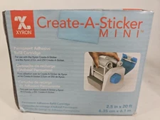 XYRON 2.5" and 250 Create A Sticker Adhesive Refill Cartridge Only New