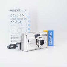 Olympus Stylus Select 105 mju V Zoom 105 Metal 35mm Film Camera Tested  Film