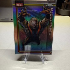 2026 Topps Chrome Marvel Comics #144 Sabretooth Refractor