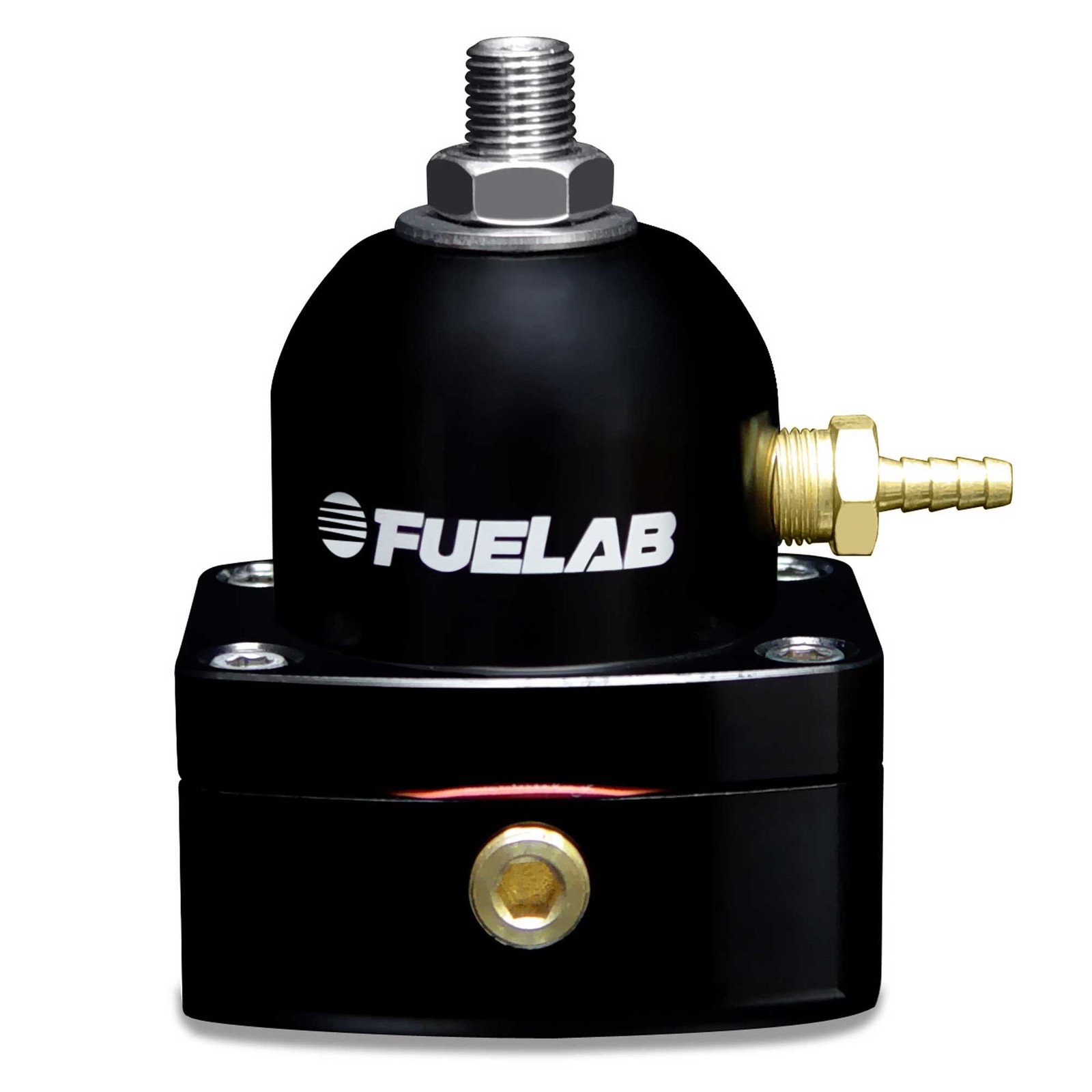 Fuelab EFi Fuel Regulator High Pressure -6 JIC Inlet - Black - 515xx Series