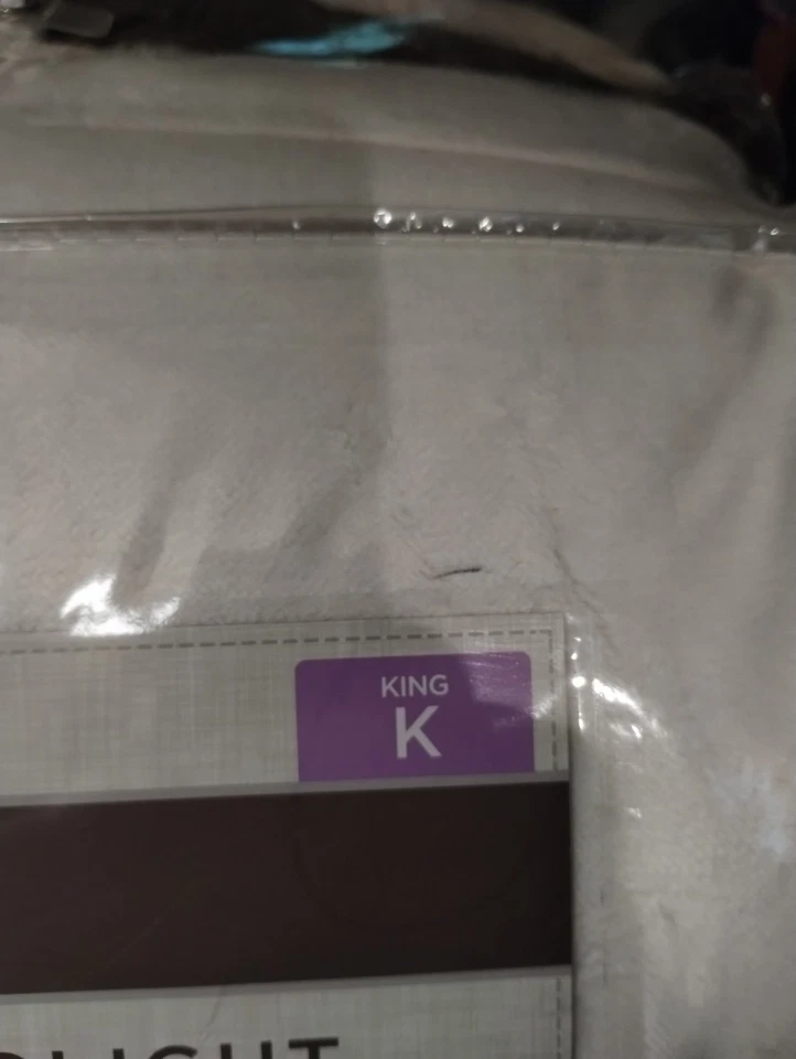 NUEVO EDREDÓN Cannon King MicroLightDown edredón High Pro relleno de fibra de alérgenos Foto 3 de 4