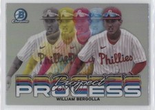 2023 Bowman Chrome Prospect Process William Bergolla #PRP-4 12fl