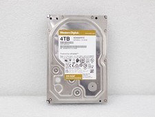Western Digital WD Gold WD4003FRYZ 4TB 3.5" SATA 6Gb/s 7200 RPM Hard Drive