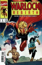 Warlock: Rebirth #1 VF/NM; Marvel | Ron Marz - Ron Lim - w/Bag+Board