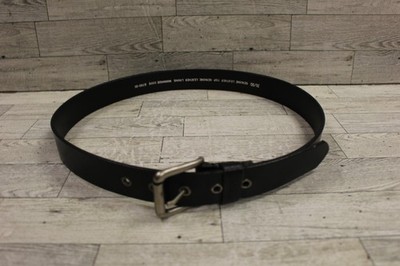 New! Black Leather Belt (One Size) NWOT NWOT Dickies Men main image 4
