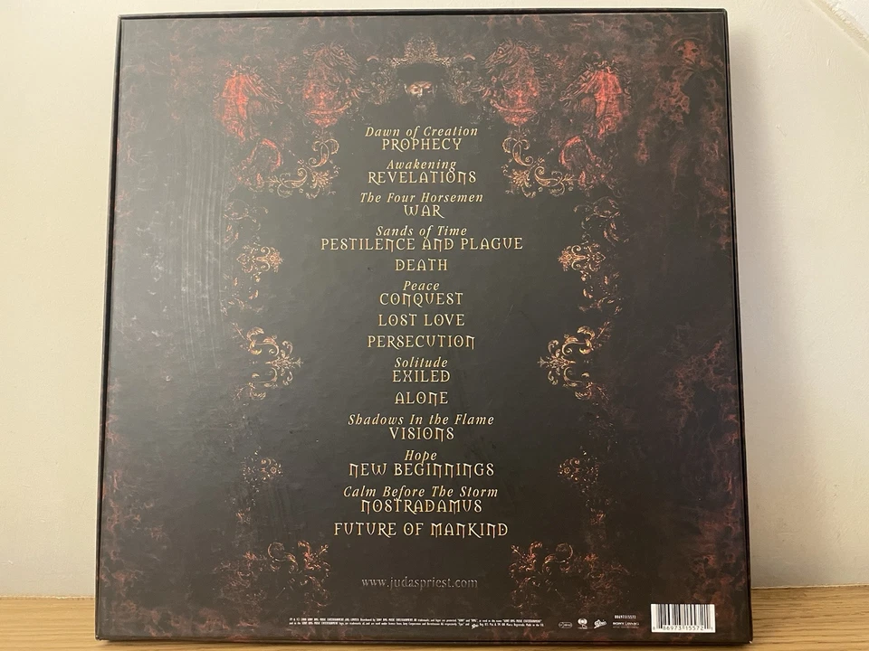 Judas Priest Nostradamus - Super Deluxe box set 2CD 3LP vinyl Foto 3 de 4