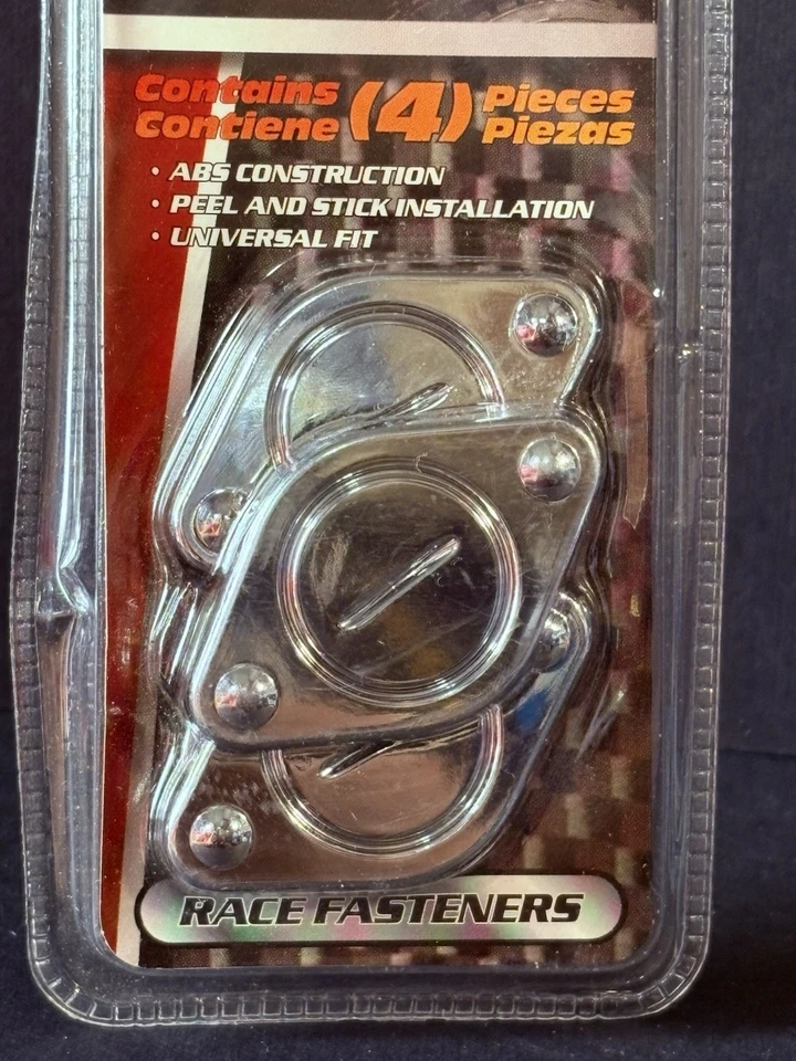 DZUS BUTTON LOOK FENDER TRUNK EMBLEM 适用于 AVALANCHE CAMARO CRUZE EQUINOX MALIBU — 第 2/4 张图片