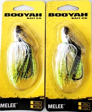 TWO BOOYAH MELEE BLADED JIG 1/2OZ BYMLE1267 RIVER KILLER/SL V BLD