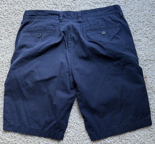 Herrenshorts J Crew Stretch dunkelblau Baumwolle Größe 35 - Bild 2 von 3